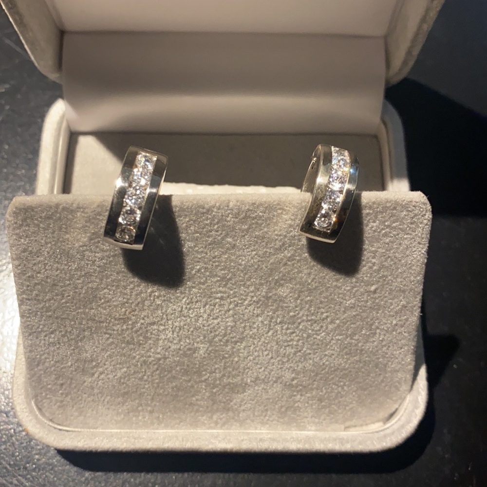 Womens stainless steel earrings